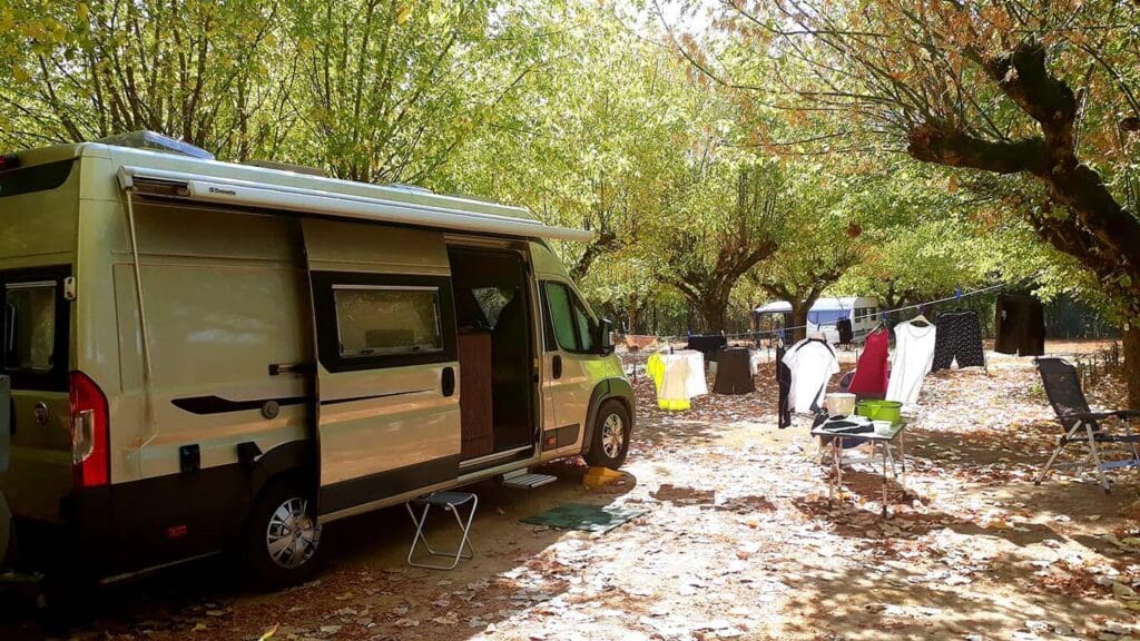 Fietsen jurgen Camping in Montricoux panne batterij