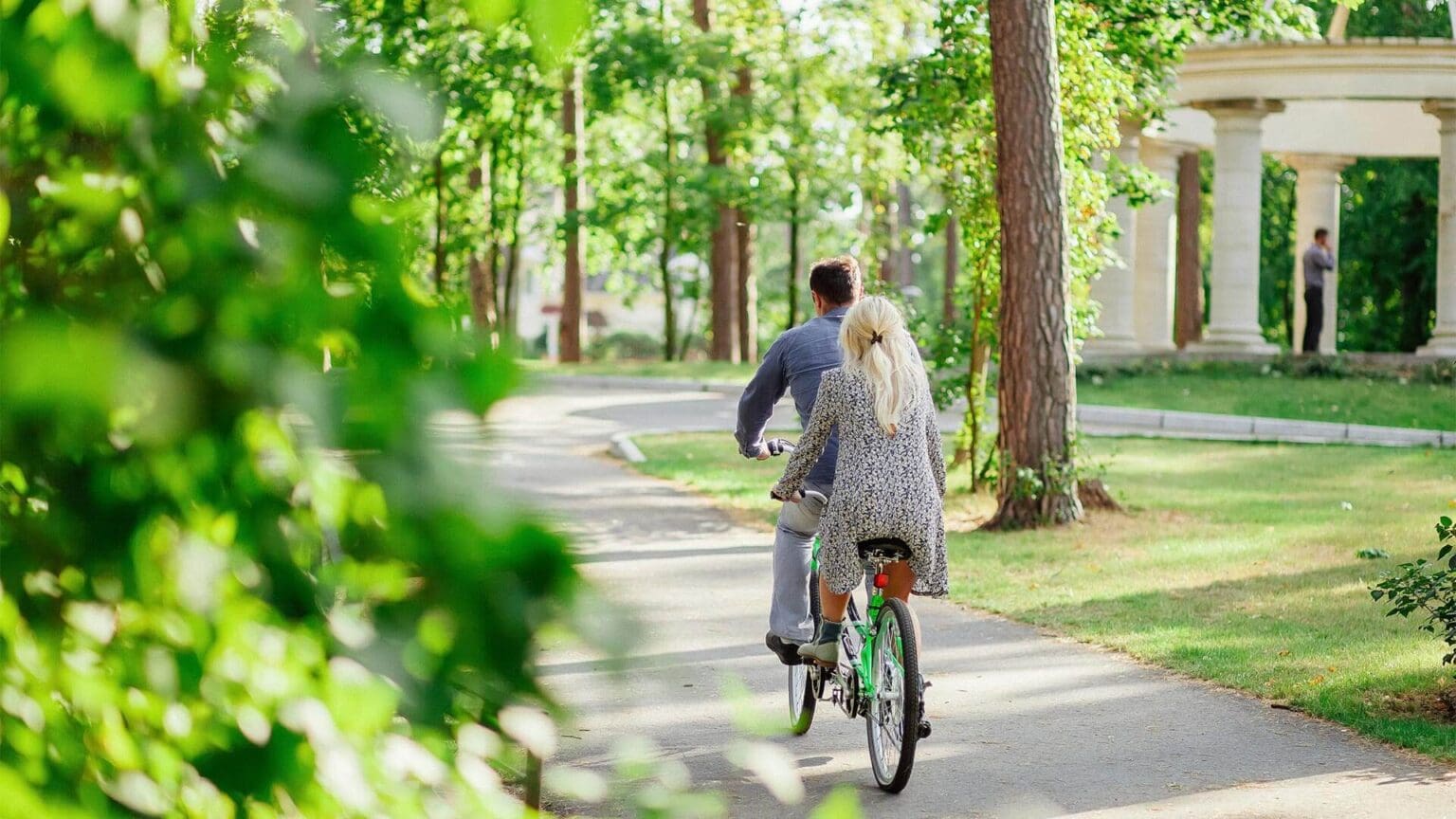 Op de fiets met een visuele beperking
